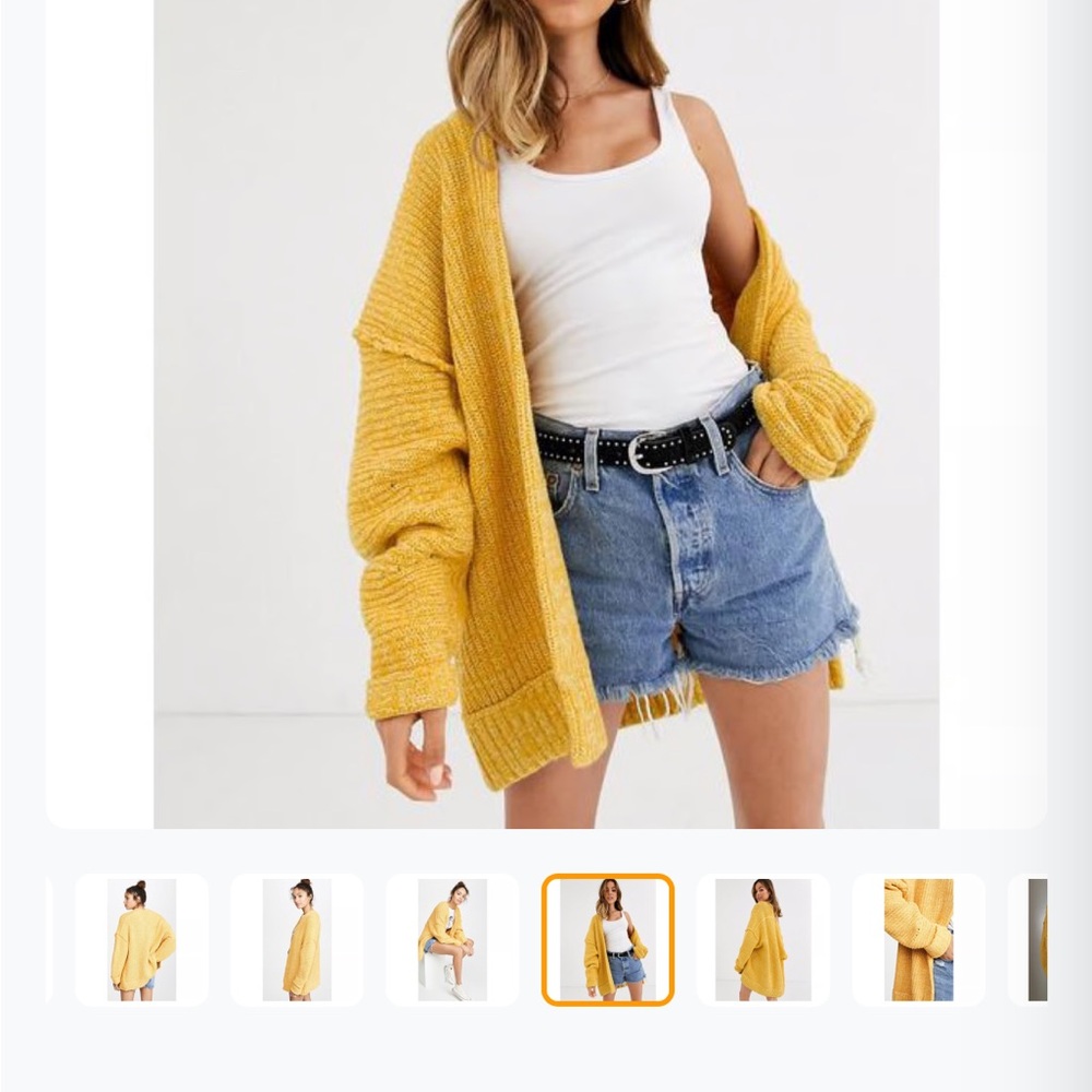 Free People “High Hopes” Cardigan
